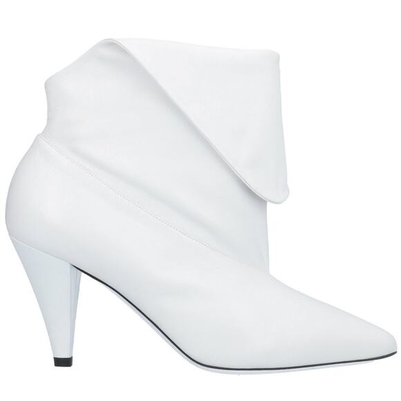 Givenchy Bottine Show 80 Foldable Ankle Fashion Bootie White Women's 39 / 8.5 - Picture 1 of 11